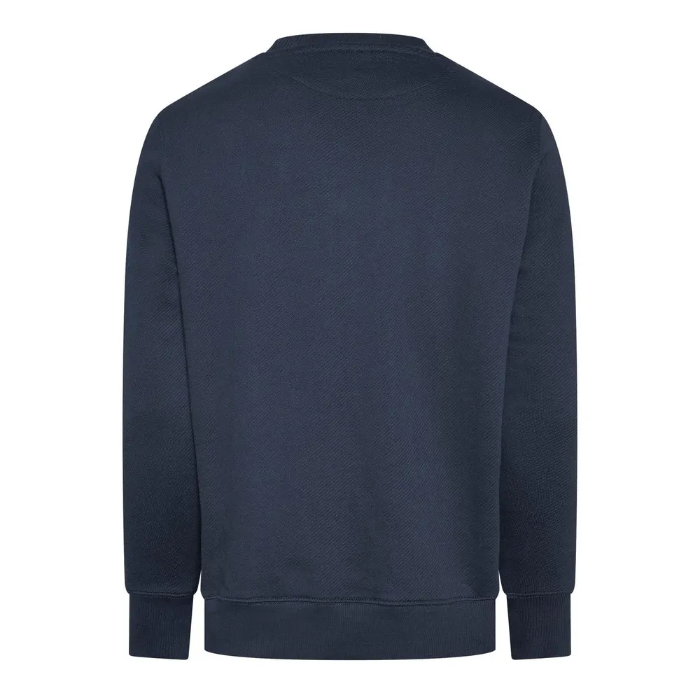 Gant Men's Small Graphic Crew-Neck Sweatshirt in BLACK, additional product view 2
