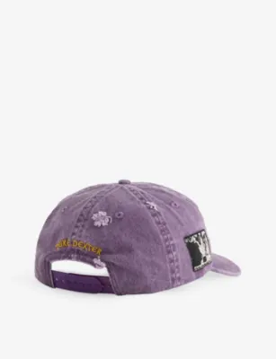DUKE & DEXTER Midnight Chateau Graphic-Print Cotton Cap detail 3