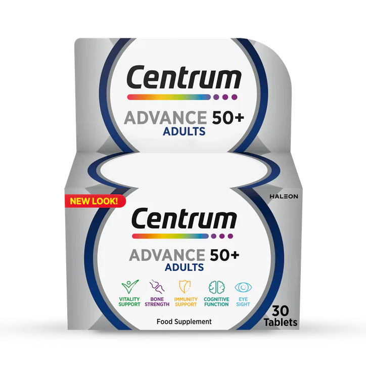 Centrum Advance 50+ Multivitamins & Minerals 30 Tablets