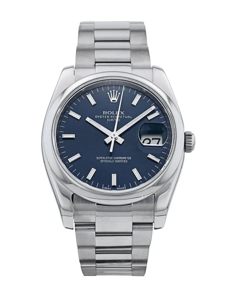 Rolex Oyster Perpetual Date 115200 — 2015 — Excellent