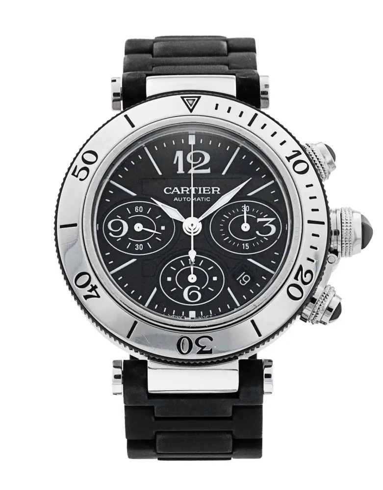Cartier Pasha W31088U2 — 2014 — Good in Black Baton – Pre-owned watches