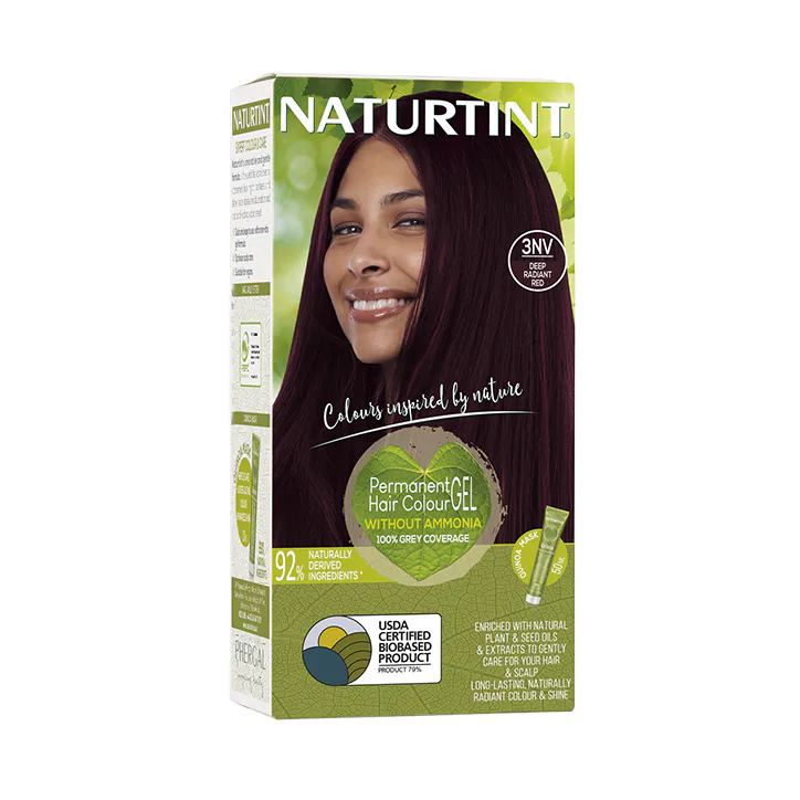 Naturtint Permanent Hair Colour Gel 3NV (Deep Radiant Red)