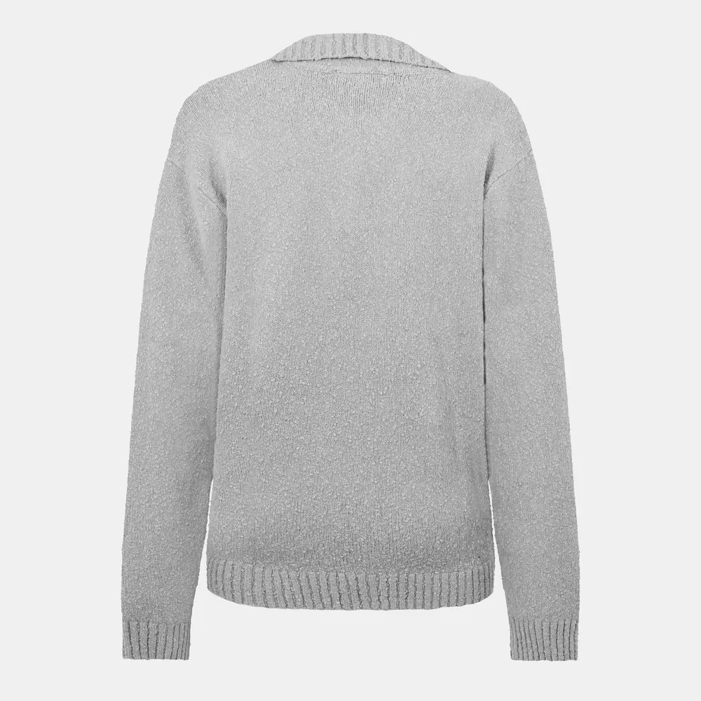 Represent Men's Rep R Boucle Crew Neck Jumper detail 2