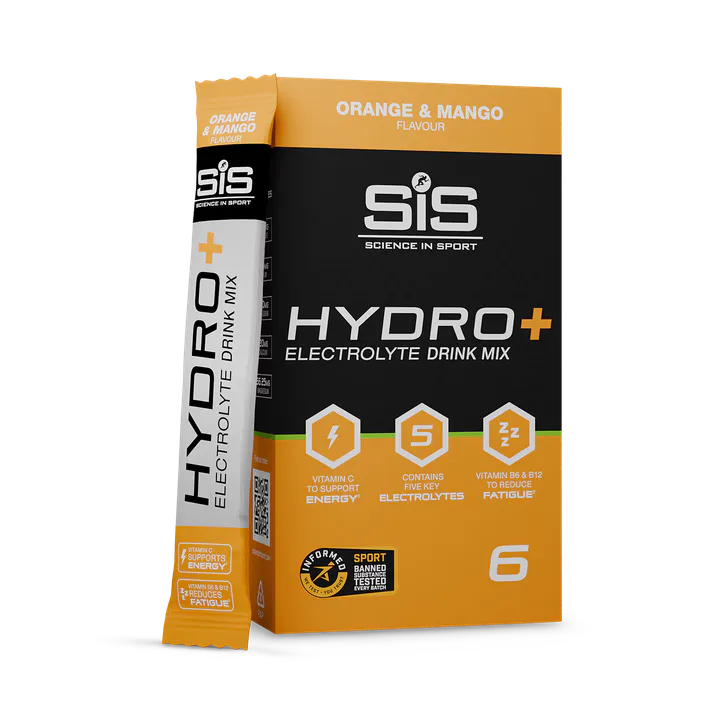 SIS (SCIENCE IN SPORT) SIS Hydro+ Electrolyte Powder Orange & Mango 6 Sachets