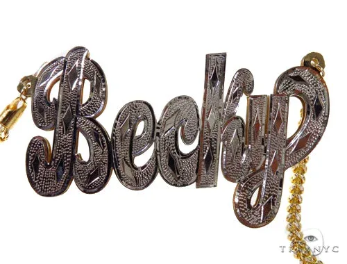 RINA - For Him CUSTOM Custom 10k Yellow Gold Beeky n-40012 in Rose Gold – Necklaces