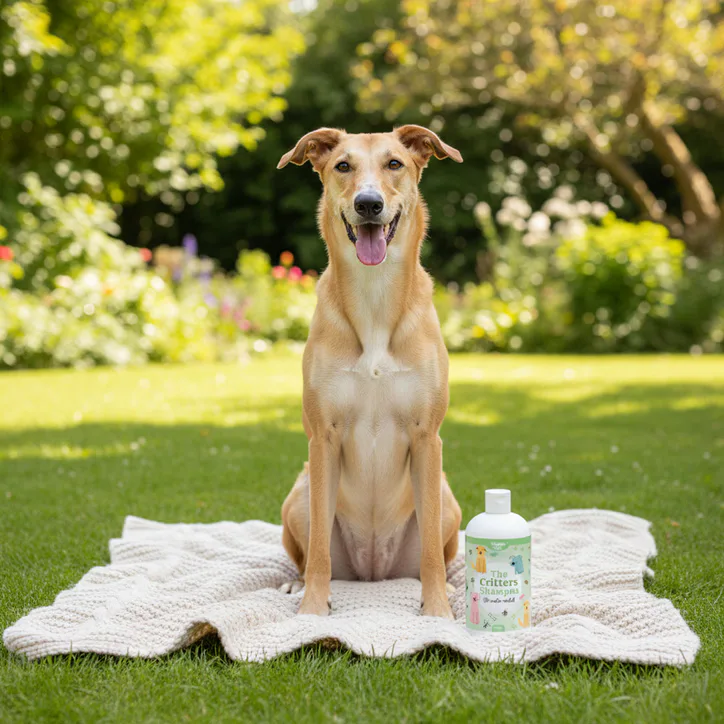 Nilaqua Pets The Critters, Naturally Repelling Towel Off Pet Shampoo 500ml detail 2