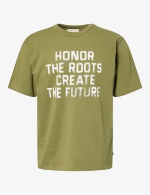 HONOR THE GIFT Honor The Roots Graphic Cotton T-Shirt