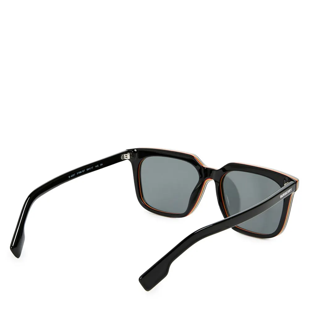 Burberry Men's Square Sunglasses, Square Design detail 2