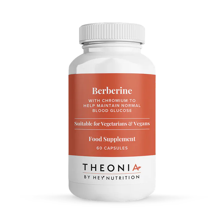 Theonia Berberine with Chromium for Normal Blood Glucose 60 Capsules – Weight Management > Berberine