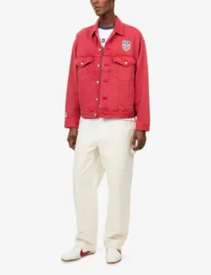 LEVIS Levi's x World Cup USA Soccer Type III Denim Trucker Jacket detail 2