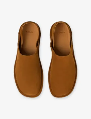 SANDRO Suede Slip-On Loafers - EUR 44 / 10 UK MEN in COGNAC, additional product view 2