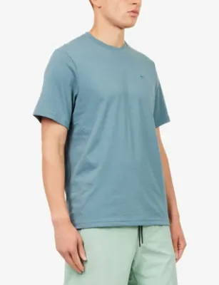 NIKE Primary Dri-FIT Short-Sleeve Cotton-Jersey Top detail 3
