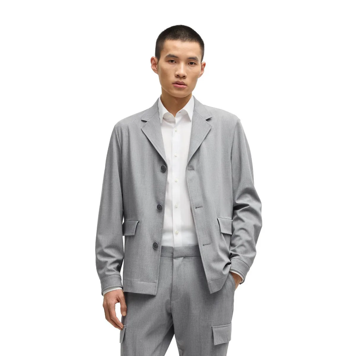 Boss Men's P Carper Flaps Formal Jacket