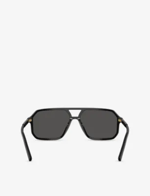 DOLCE & GABBANA DG4541 Square-Frame Acetate Sunglasses detail 3
