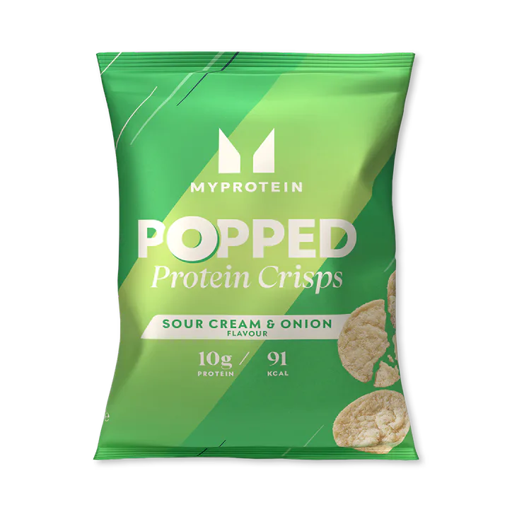 Myprotein Popped Protein Crisps Sour Cream & Onion 25g