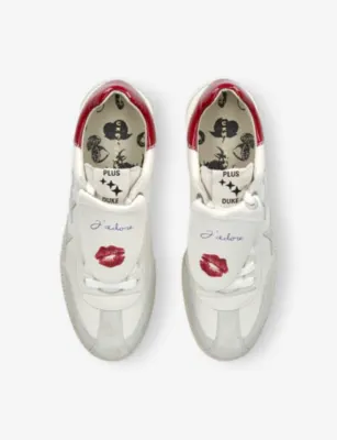 DUKE & DEXTER Plus Duke Kiss Leather Trainers - EUR 42 / 8 UK MEN detail 2