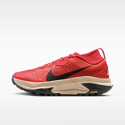 Nike ACG Zegama Trail Men's Trail-Running Shoes - Light Crimson/Light Orewood Brown/Black/Black