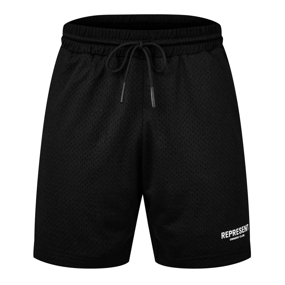 Represent Men's Owners Club Mesh Breathable Woven Tracksuit Shorts
