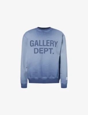 GALLERY DEPT Basic Crewneck Cotton-Jersey Sweatshirt