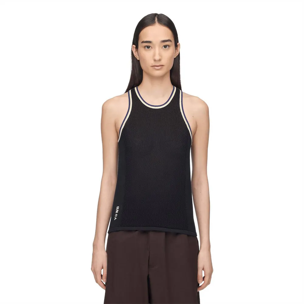 adidas Originals Mens by Wales Bonner x Y3 Knit Tank Top detail 3