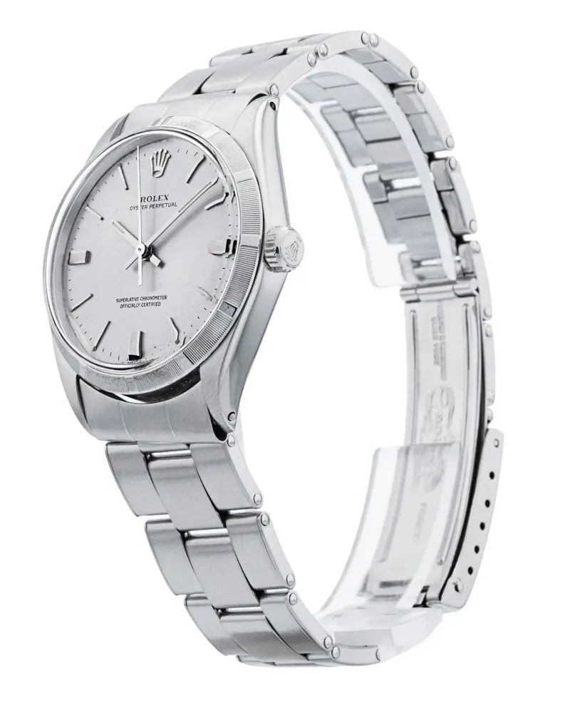 Rolex Oyster Perpetual 1003 — 1966 — Excellent in Silver Baton, additional product view 2
