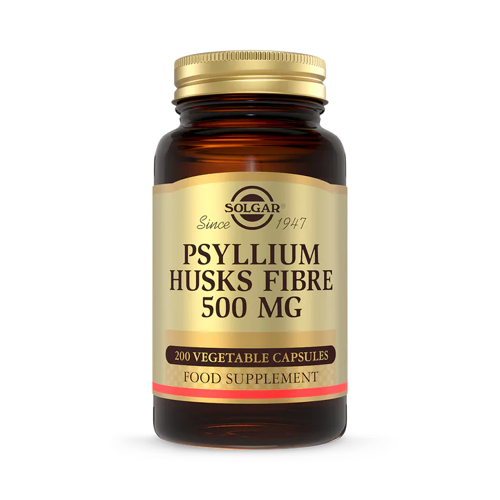 Solgar Psyllium Husks Fibre 500mg 200 Vegi Capsules