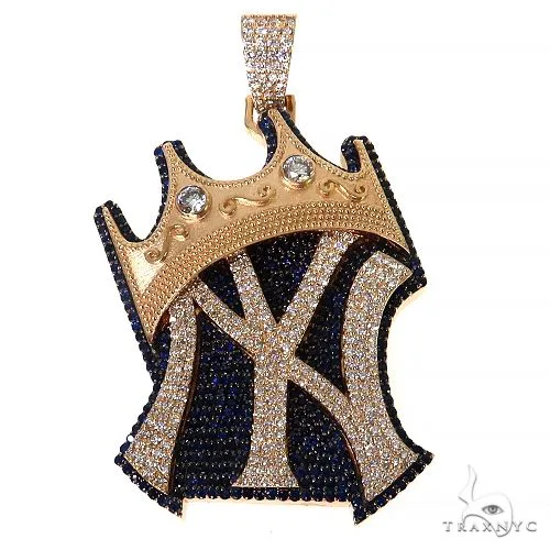 RINA - For Him CUSTOM CVD Custom Made Yankee Pendant 68355 in Rose Gold – Pendant