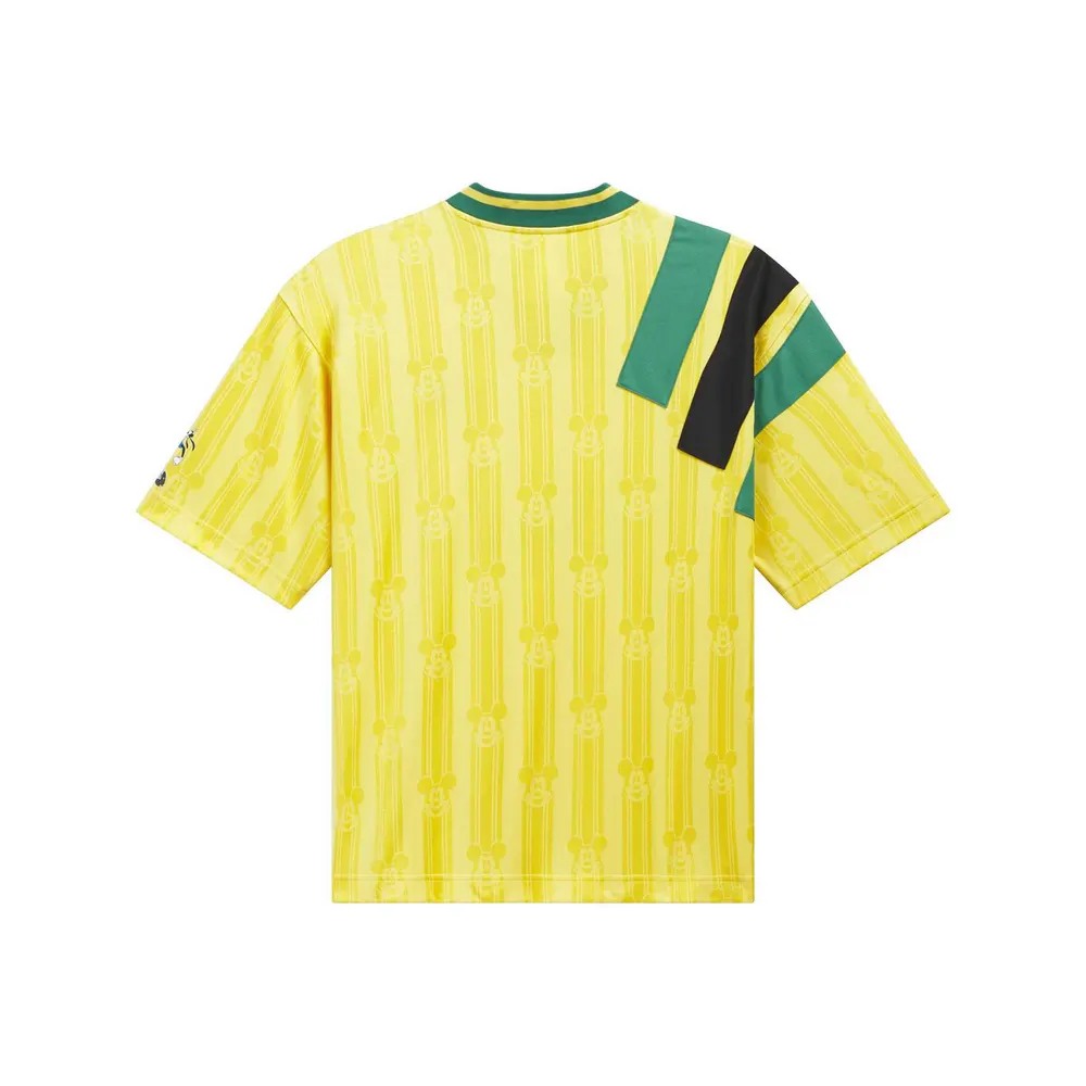 Brain Dead x adidas Men's T-Shirt in Bold Gold, additional product view 2