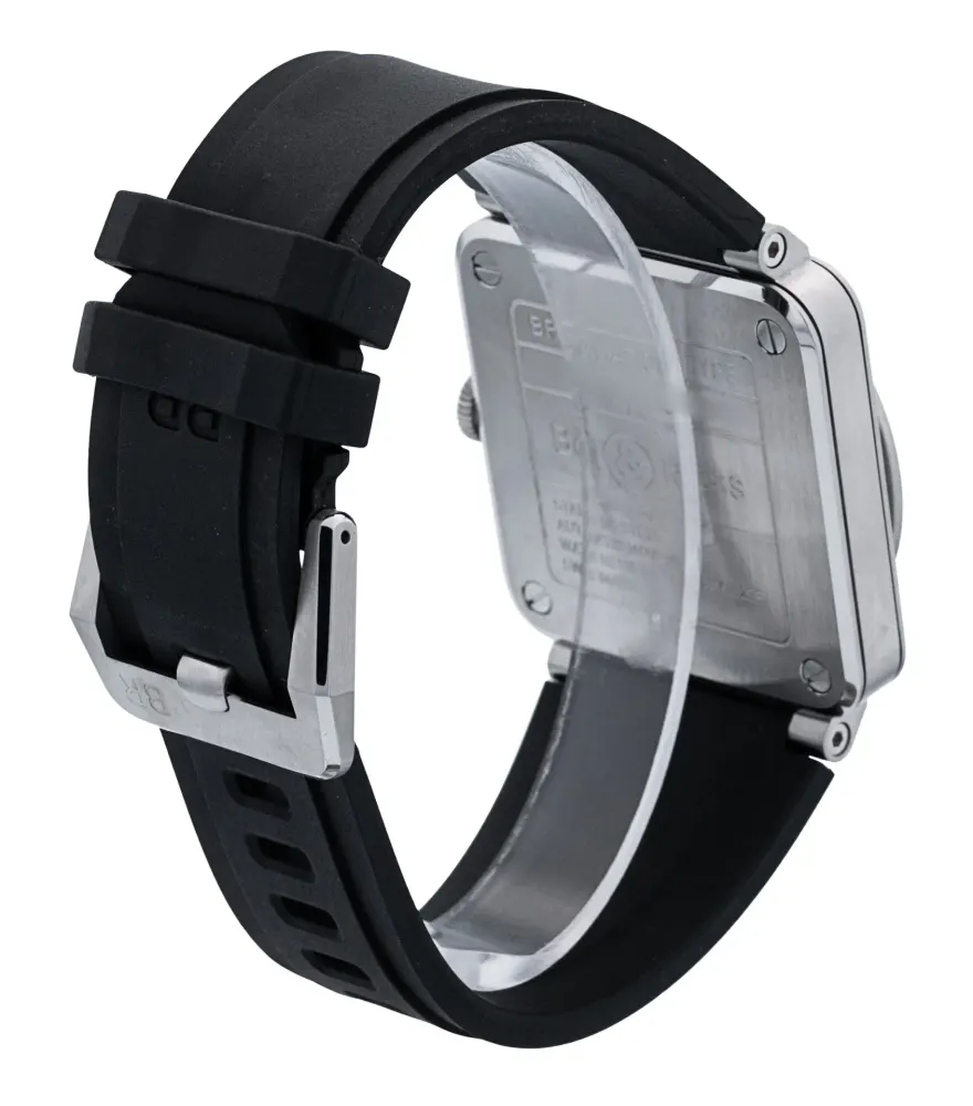 Bell and Ross BR 03 BR03A-GR-SKST/SRB — 2025 — Very good in Skeleton, additional product view 3