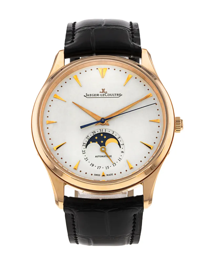 Jaeger-LeCoultre Master Ultra Thin Moon 1362520 — 2015 — Very good in Silver Baton – Pre-owned watches