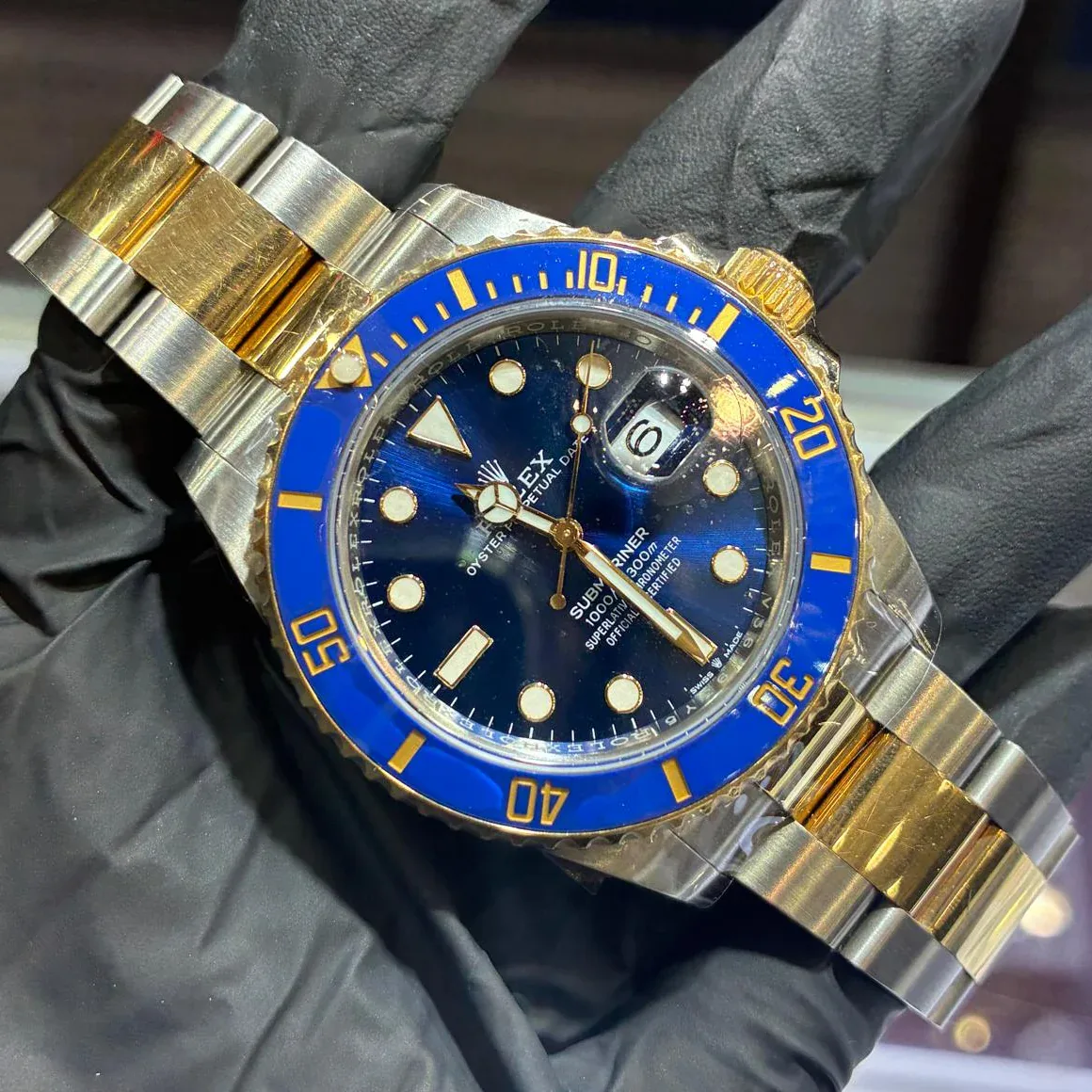 ANKUR - For Him WATCHES 2025 Rolex Submariner 41mm | Two Tone Yellow Gold | "Bluesy" – Watch