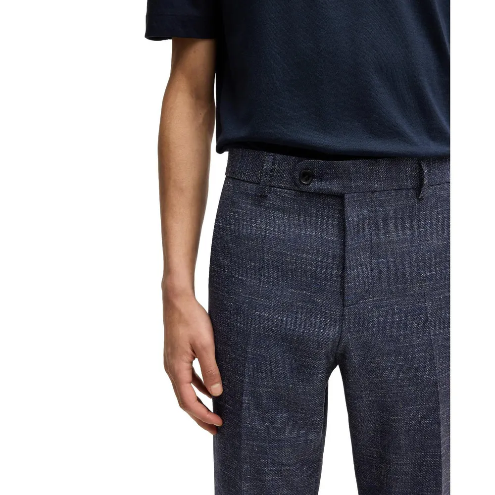 Boss Men's H Genius Straight Leg Trousers detail 3