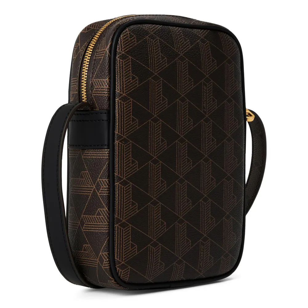 Lacoste Men's Mono Faux Leather Cross-Body Bag detail 2