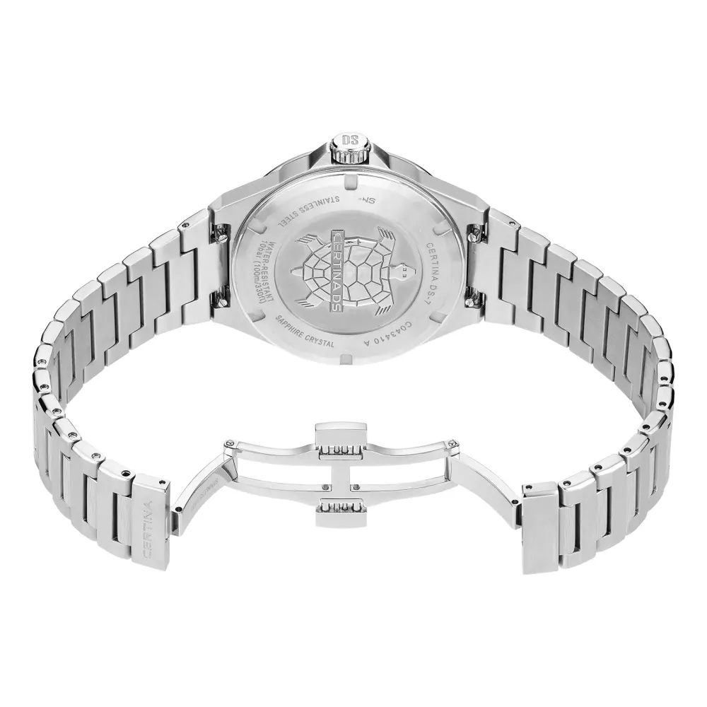 Certina DS-7 Quartz 39mm Unisex Watch Green in Green, additional product view 3