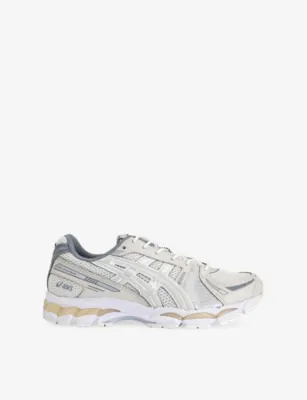 ASICS Gel-Kayano 12.1 Woven Trainers - 5.5 in CREAM SMOKE GREY – Mens | Trainers | Lace up trainers
