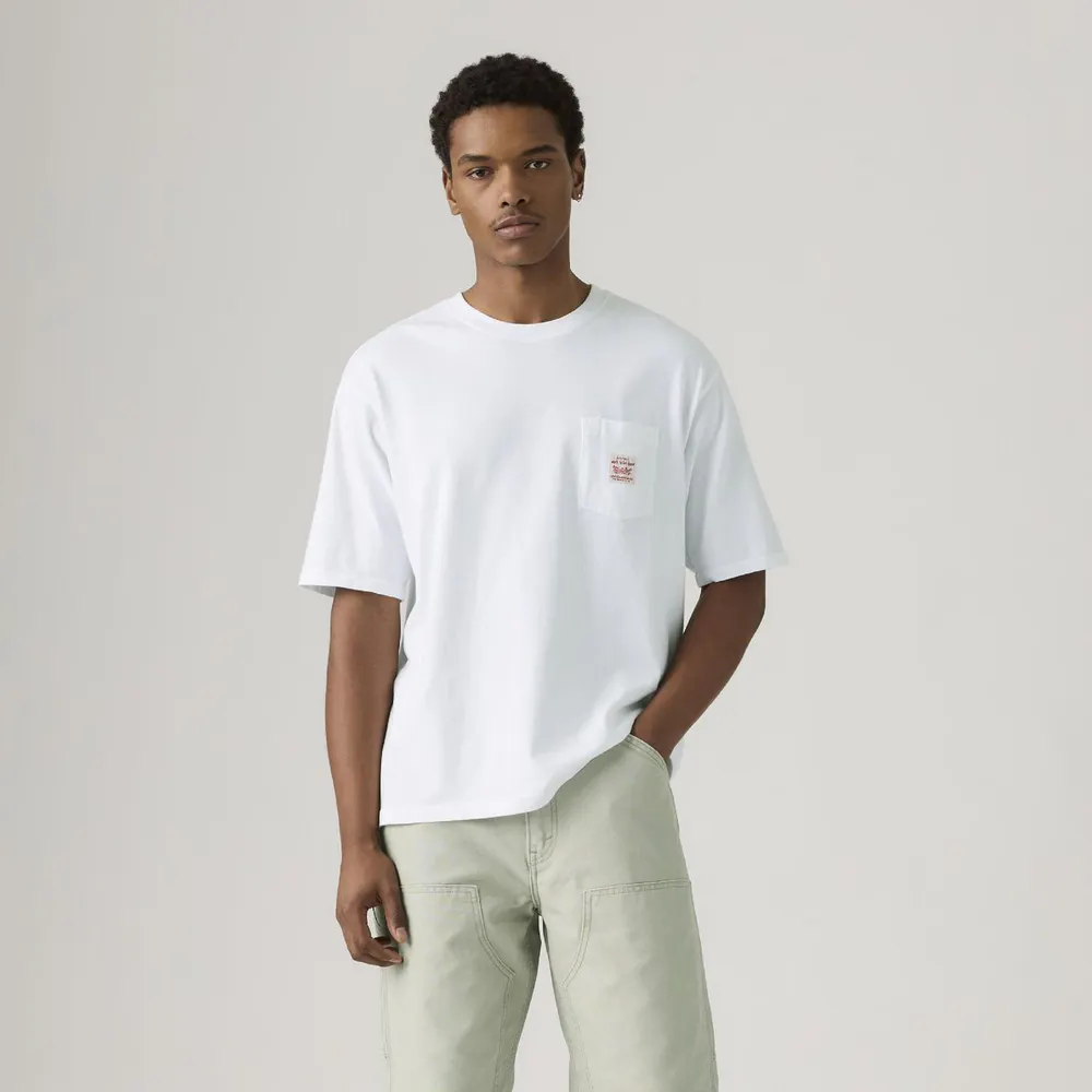 Levis Men's Workwear Cotton Short-Sleeve Crew-Neck T-Shirt detail 2