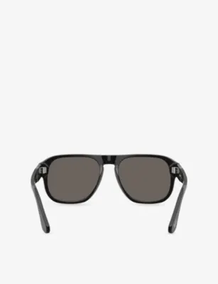 PERSOL PO3310S Jean Pillow-Frame Acetate Sunglasses detail 3
