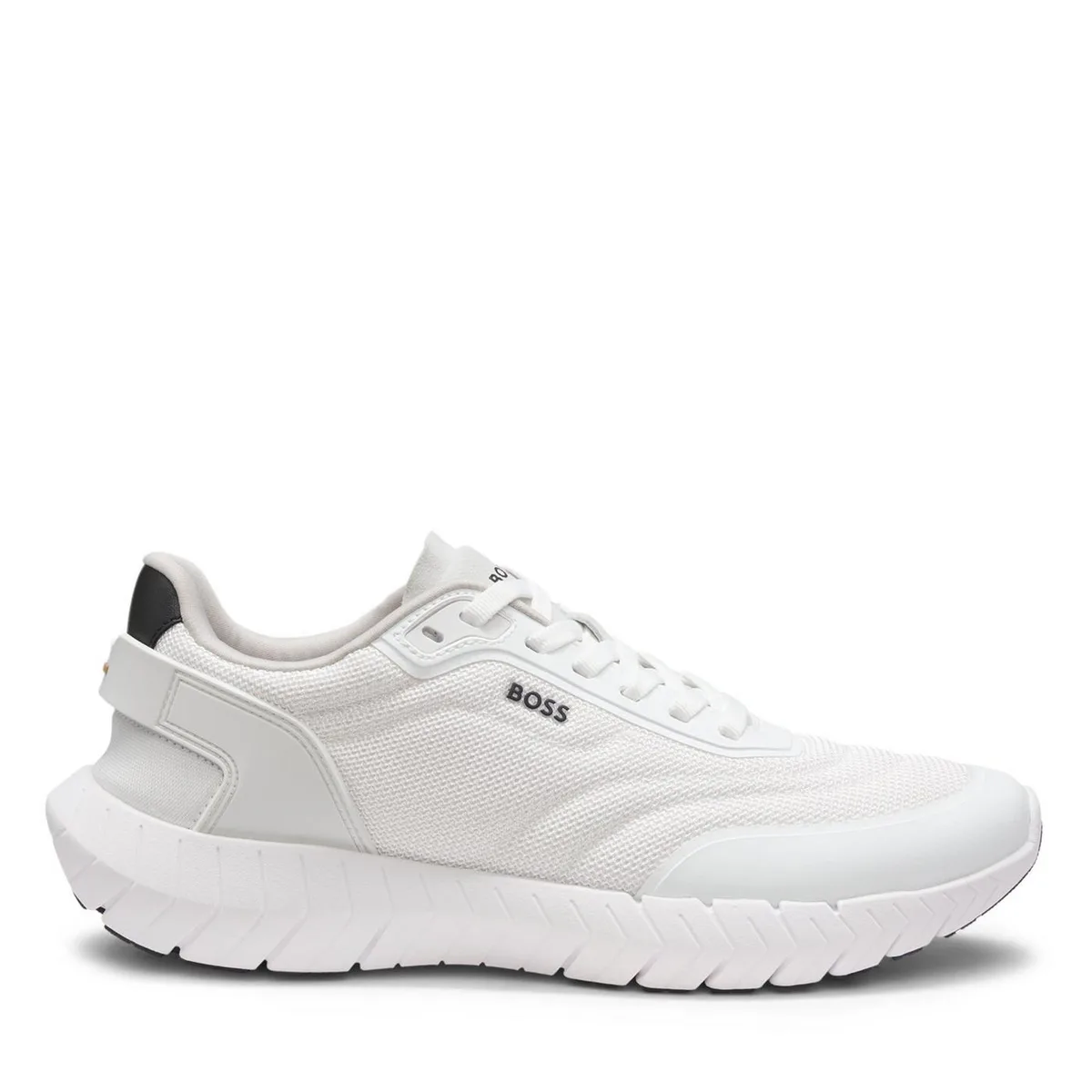 Boss Mens BOSS Motion Runner Trainers with Logo Detail