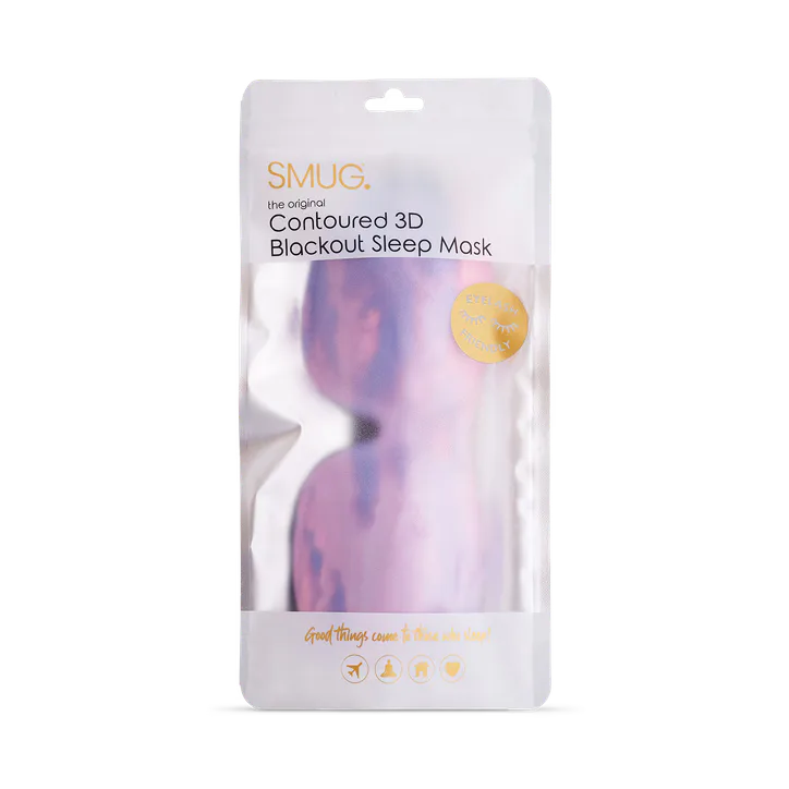 Smug Contoured Sleep Mask Cloudy Sky detail 2