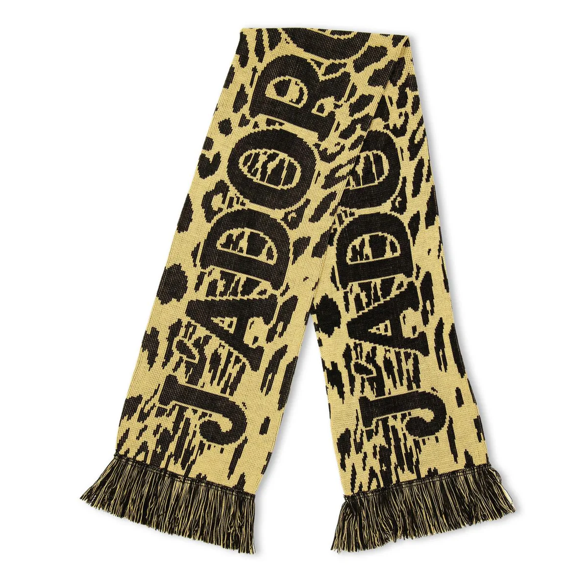 Aries Men's Leopard Midweight Scarf