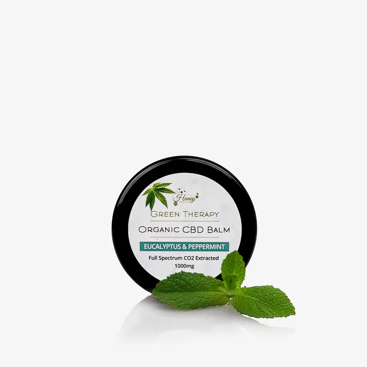Honey Heaven High strength CBD balm with eucalyptus & peppermint 1000mg detail 2