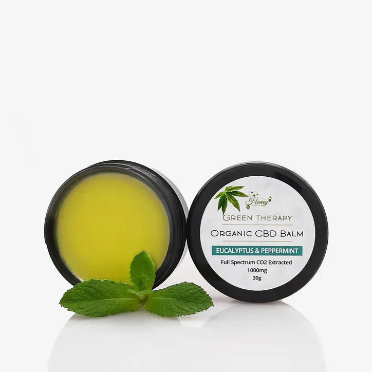 Honey Heaven High strength CBD balm with eucalyptus & peppermint 1000mg detail 3