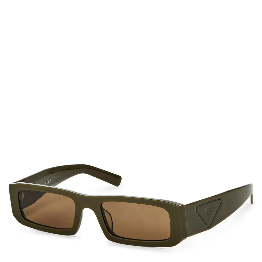 Prada Men's 0PR D09SD Rectangle Sunglasses