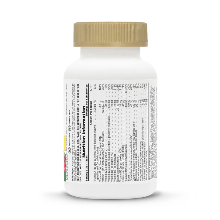 NaturesPlus Source of Life Gold Multivitamin 90 Tablets detail 2