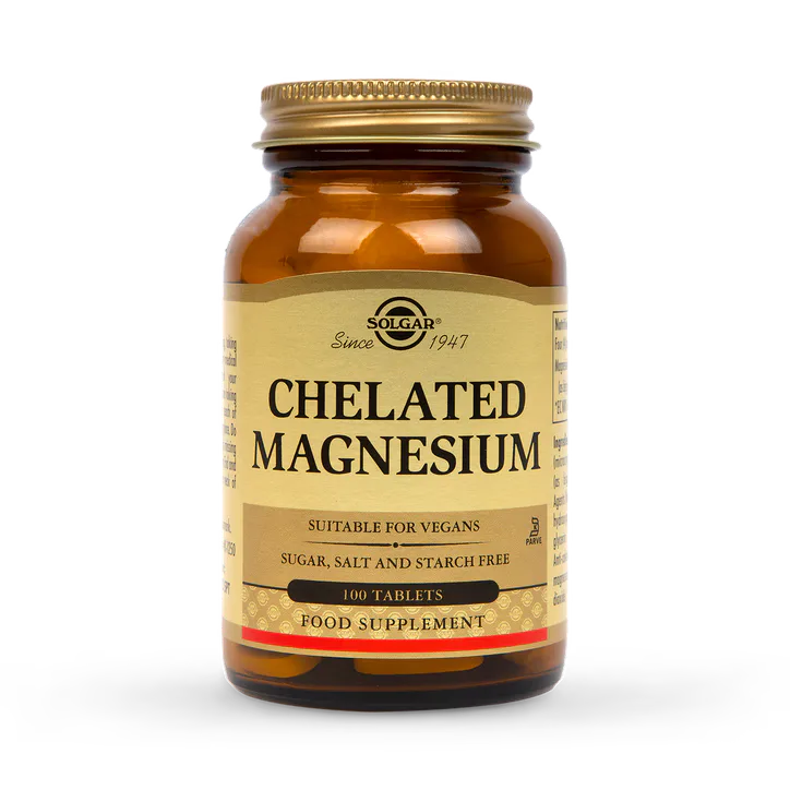 Solgar Chelated Magnesium 100 Tablets