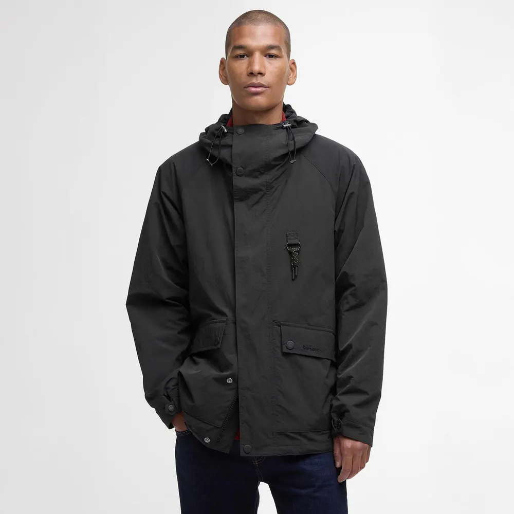 Barbour Mens Rig Showerproof Jacket detail 2