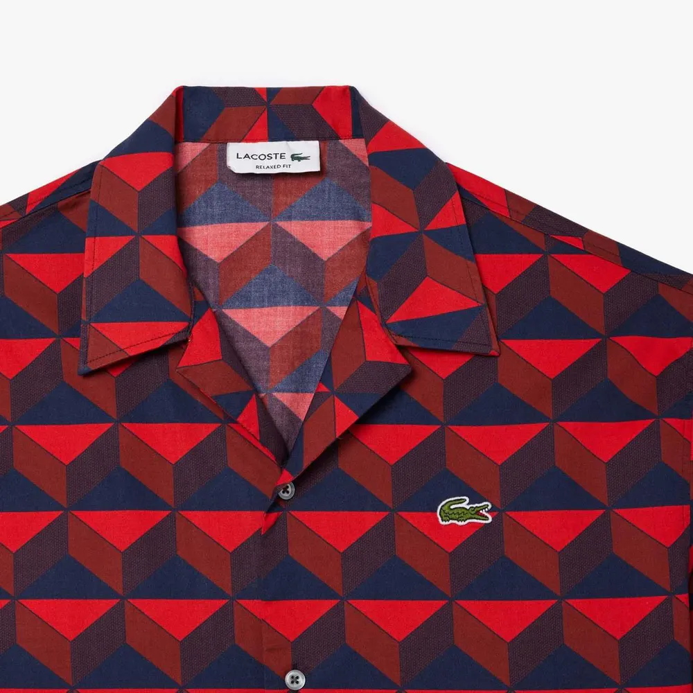 Lacoste Relaxed-Fit Print Shirt detail 2