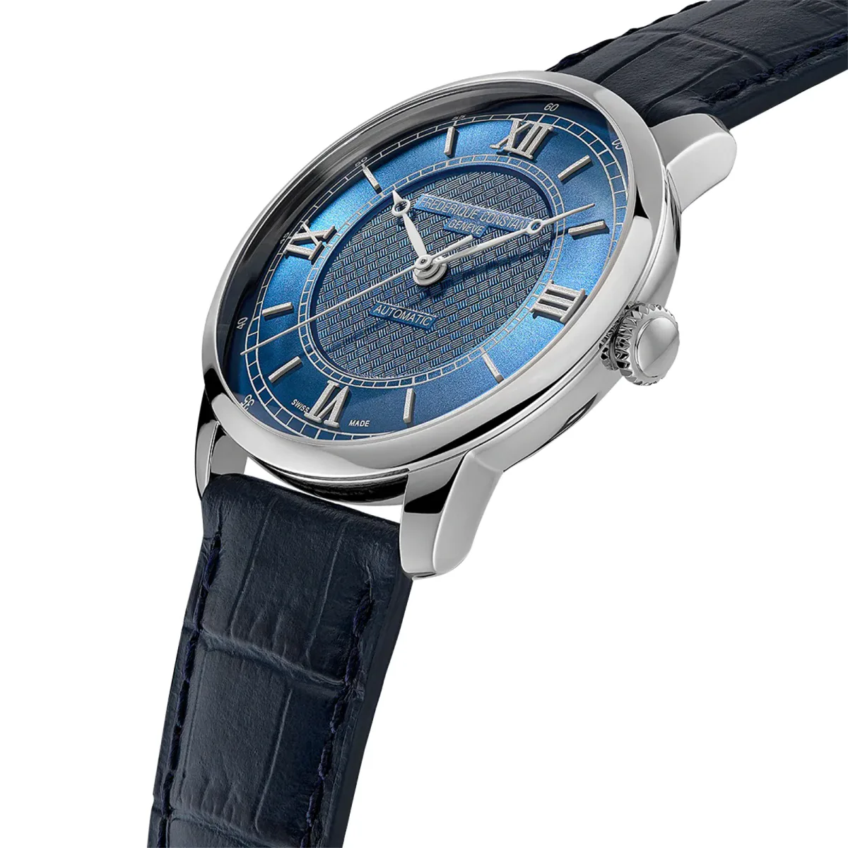 Frederique Constant Classics Premiere 38.5mm Mens Watch in Blue, additional product view 2
