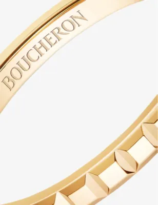 BOUCHERON Quatre Clou de Paris 18ct yellow-gold ring - 58mm detail 2