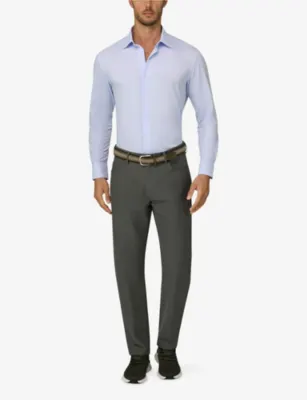 BOGGI MILANO Regular-Fit Jersey Shirt detail 2